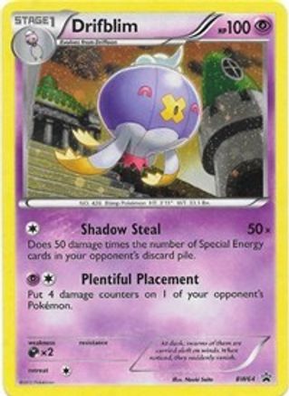 Drifblim BW64 - Holofoil Black and White Promos