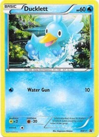 Ducklett BW17 - Holofoil Black and White Promos
