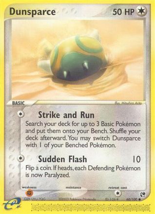 Dunsparce 060/100 - Reverse Holofoil Sandstorm