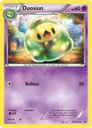 Duosion 051/101 - Reverse Holofoil Noble Victories