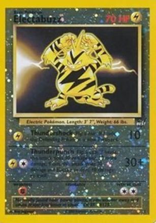 Electabuzz 001 - Reverse Holofoil Best of Promos