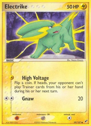 Electrike 059/107 - Reverse Holofoil Deoxys