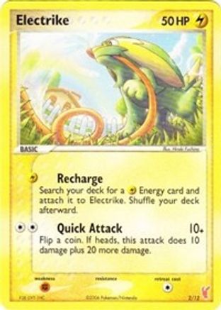 Electrike 002 EX Trainer Kit 2 Plusle & Minun