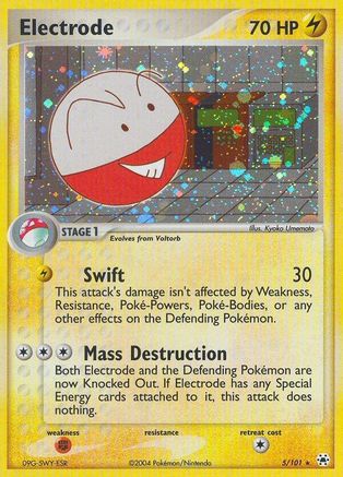 Electrode 005/101 - Holofoil Hidden Legends