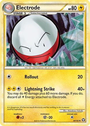 Electrode 034/102 - Reverse Holofoil Triumphant