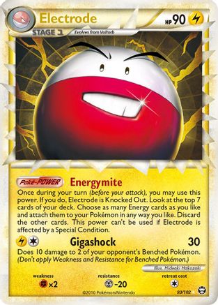 Electrode (Prime) 093/102 - Holofoil Triumphant