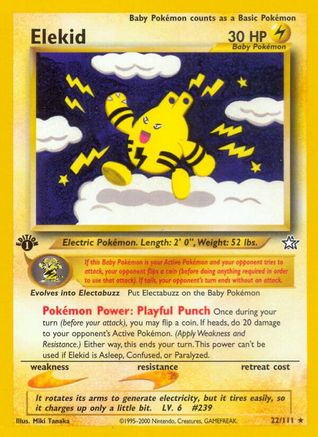 Elekid 022/111 - 1st Edition Neo Genesis