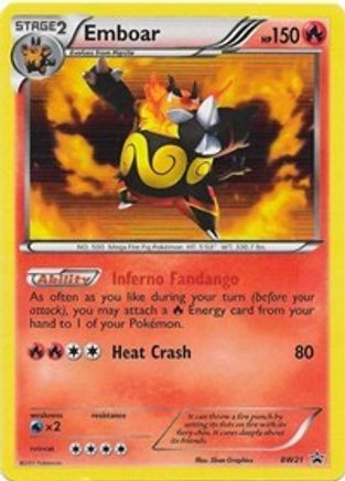 Emboar BW21 - Holofoil Black and White Promos