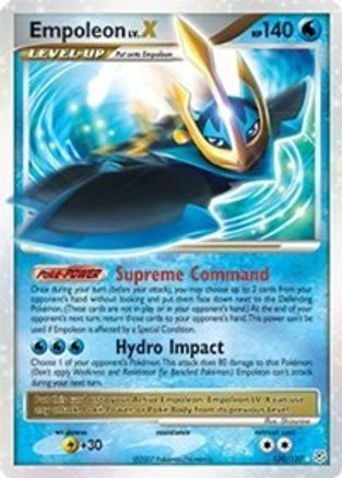 Empoleon LV.X 120/130 - Holofoil Diamond and Pearl