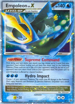 Empoleon LV.X DP11 - Holofoil Diamond and Pearl Promos