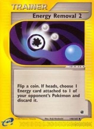 Energy Removal 2 140/165 - Reverse Holofoil Expedition