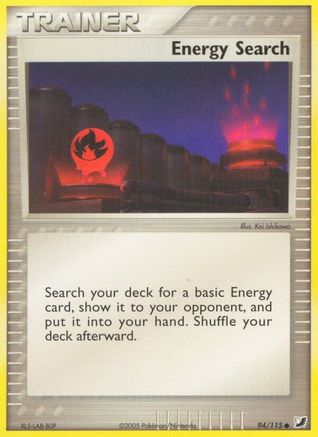Energy Search 094/115 - Reverse Holofoil Unseen Forces