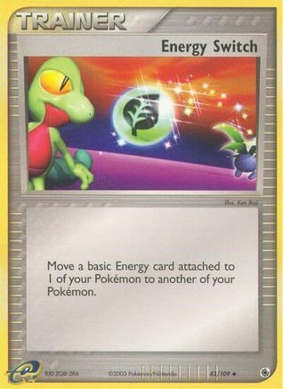 Energy Switch 082/109 - Reverse Holofoil Ruby and Sapphire