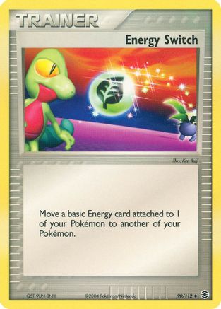 Energy Switch 090/112 - Reverse Holofoil FireRed & LeafGreen