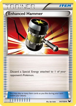 Enhanced Hammer 094/108 - Reverse Holofoil Dark Explorers