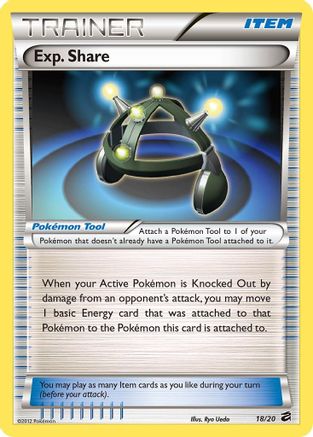 Exp. Share 018/20 - Holofoil Dragon Vault