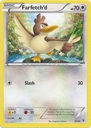 Farfetch'd 025 Kalos Starter Set