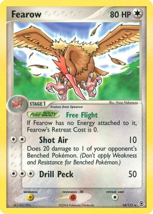 Fearow 024/112 - Reverse Holofoil FireRed & LeafGreen