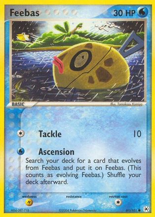 Feebas 061 - Reverse Holofoil Hidden Legends