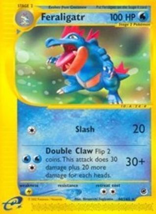 Feraligatr 046/165 - Reverse Holofoil Expedition