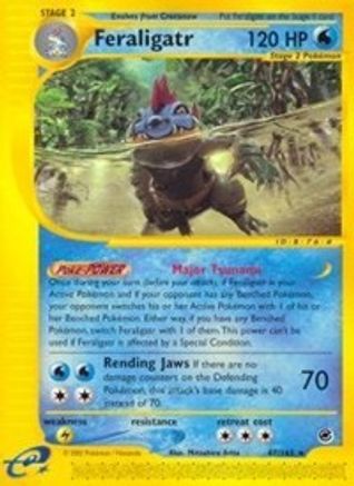 Feraligatr 047/165 - Reverse Holofoil Expedition