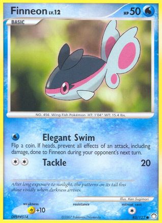 Finneon 083/123 - Reverse Holofoil Mysterious Treasures