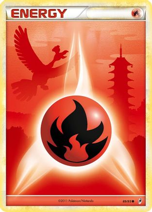 Fire Energy 089/95 - Holofoil Call of Legends