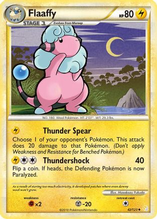 Flaaffy 042/123 - Reverse Holofoil HeartGold SoulSilver
