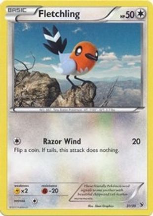 Fletchling 031 Kalos Starter Set