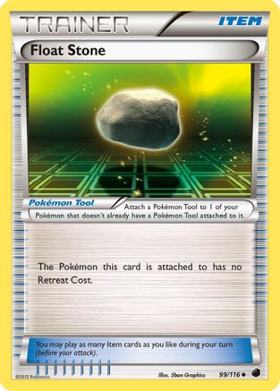 Float Stone 099/116 - Reverse Holofoil Plasma Freeze
