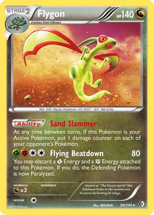 Flygon 099/149 - Holofoil Boundaries Crossed