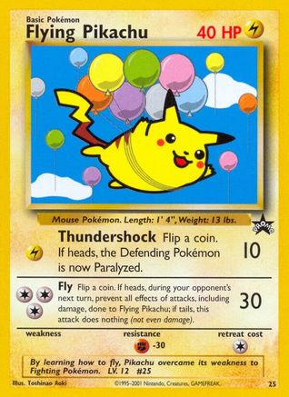 Flying Pikachu 025/53 WoTC Promo
