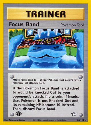 Focus Band 086/111 - 1st Edition Neo Genesis