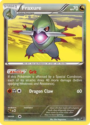 Fraxure 014/20 - Holofoil Dragon Vault