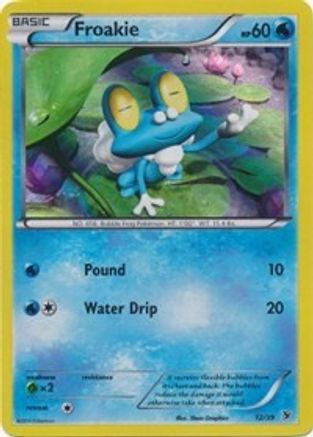 Froakie 012 - Holofoil Kalos Starter Set