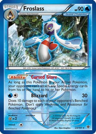 Froslass (Team Plasma) 023/101 - Reverse Holofoil Plasma Blast
