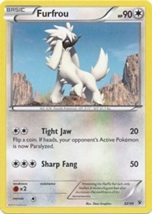 Furfrou (32) (32) 032 Kalos Starter Set