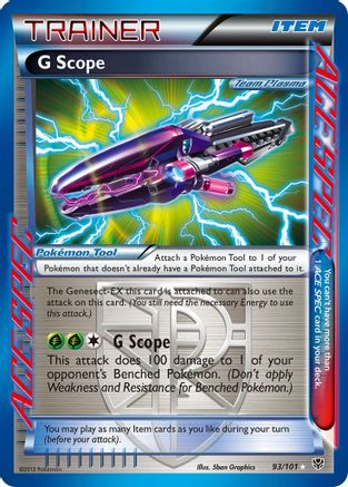 G Scope (Team Plasma) 093/101 - Holofoil Plasma Blast