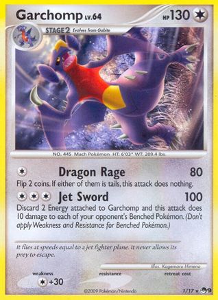 Garchomp 001 POP Series 9