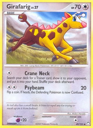 Girafarig 049/123 - Mysterious Treasures