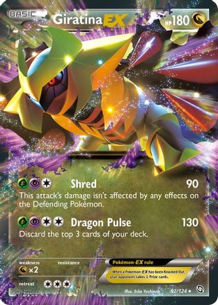 Giratina EX 092/124 - Holofoil Dragons Exalted