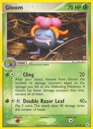 Gloom 035/101 - Reverse Holofoil Hidden Legends