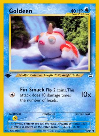 Goldeen 045/64 - 1st Edition Neo Revelation