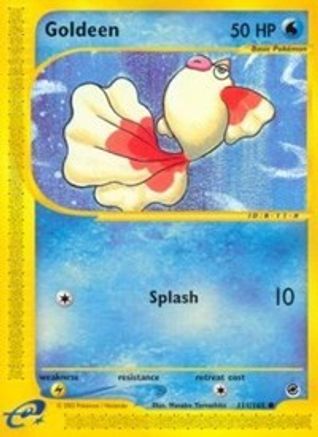 Goldeen 111/165 - Reverse Holofoil Expedition