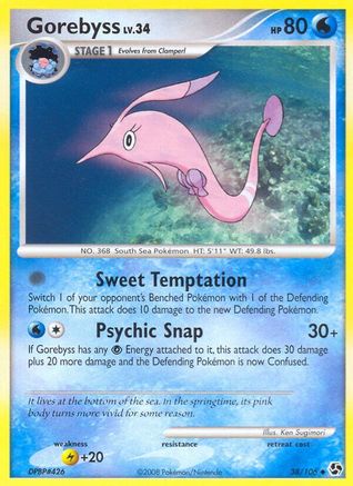 Gorebyss 038/106 - Reverse Holofoil Great Encounters