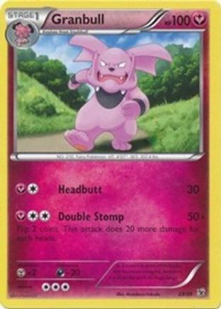 Granbull 023 Kalos Starter Set