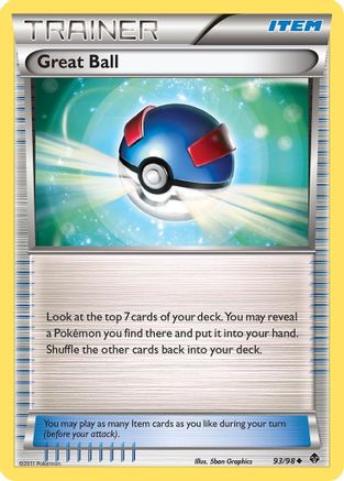 Great Ball 093/98 - Reverse Holofoil Emerging Powers