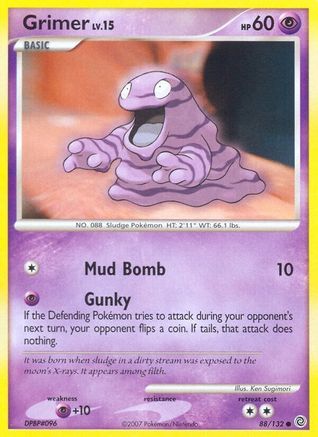 Grimer 088/132 Secret Wonders