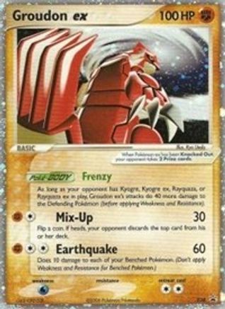 Groudon ex (EX Collector's Tins) 038/40 - Holofoil Nintendo Promos