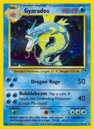 Gyarados 012/110 - Holofoil Legendary Collection